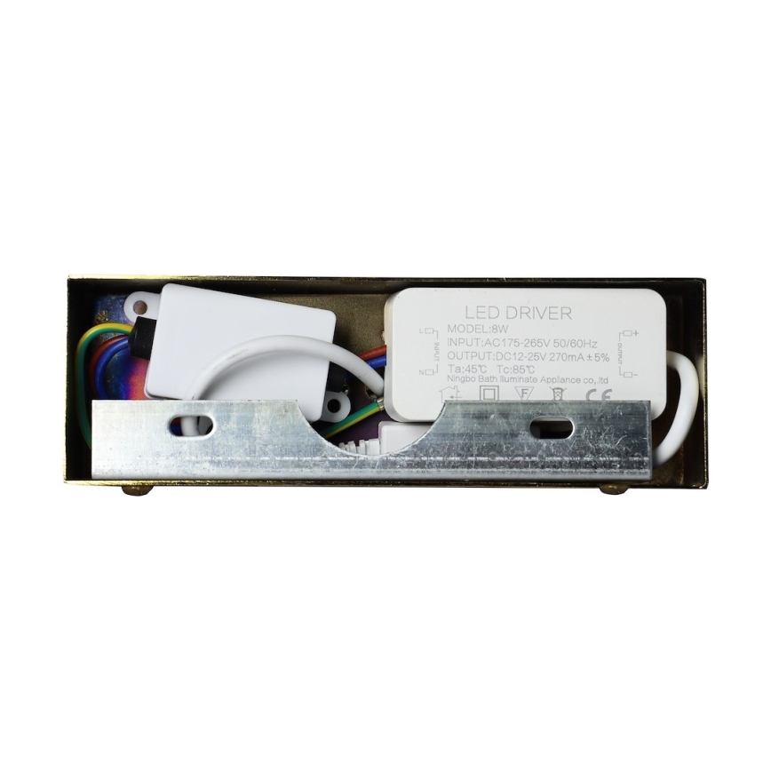 LED Badspiegelleuchte KLIMT LED/8W/230V 3000/4000/6000K 40 cm IP44 gold