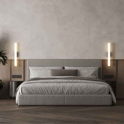 LED-Spiegelleuchte LINEA für Badezimmer, 12 W / 230 V, 3000/4000/6000 K, IP44, 61 cm, mattchrom