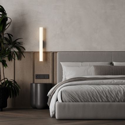 LED-Spiegelleuchte für das Badezimmer LINEA LED/8W/230V 3000/4000/6000K IP44 45 cm mattchrom