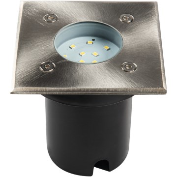 LED befahrbare Bodeneinbauleuchte für den Außenbereich GORDO LED/1W/230V 9,5x9,5 cm IP67 Edelstahl