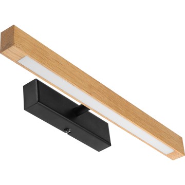 LED-Bilderleuchte VERDE LED/5,5W/230V 3000K 46 cm Eiche/Schwarz