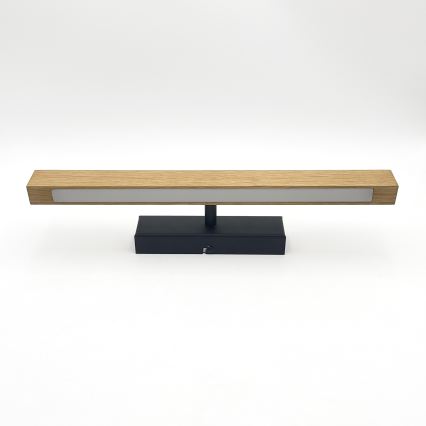 LED-Bilderleuchte VERDE LED/5,5W/230V 3000K 46 cm Eiche/Schwarz