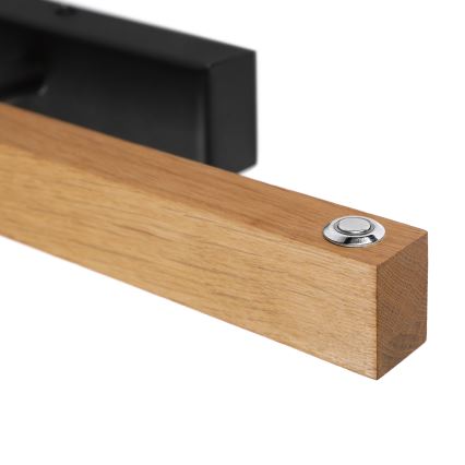 LED-Bilderleuchte VERDE LED/5,5W/230V 3000K 46 cm Eiche/Schwarz