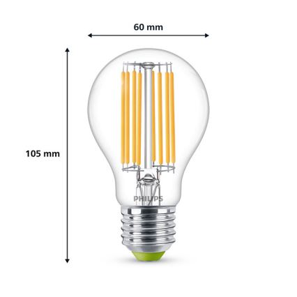 LED Birne VINTAGE Philips A60 E27/4W/230V 3000K