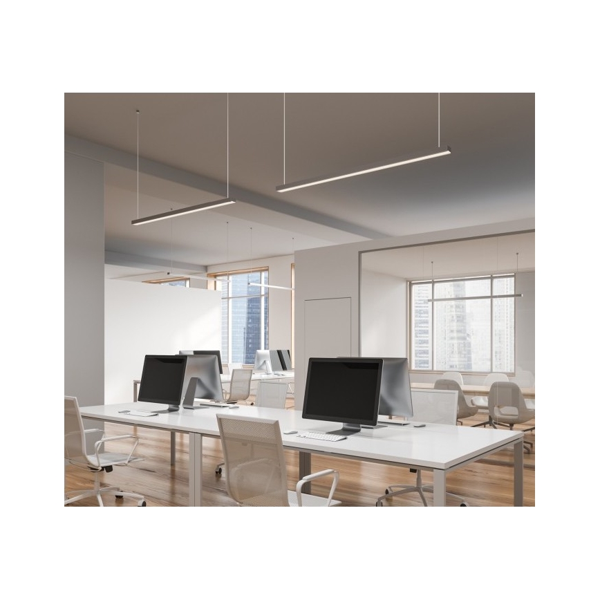 LED-Deckenaufbau-/Pendelleuchte KOLINE LED/40W/230V 3000/4000/6500K 120 cm weiß