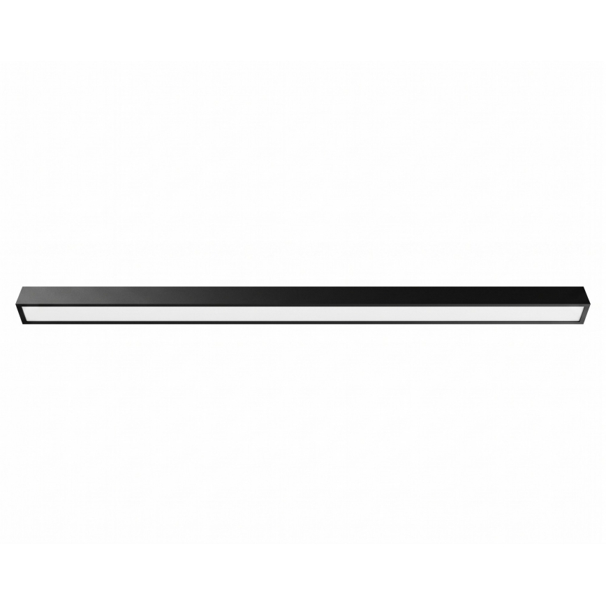 LED Deckenaufbauleuchte/Seilpendelleuchte LED/44W/230V 3000K 120 cm schwarz