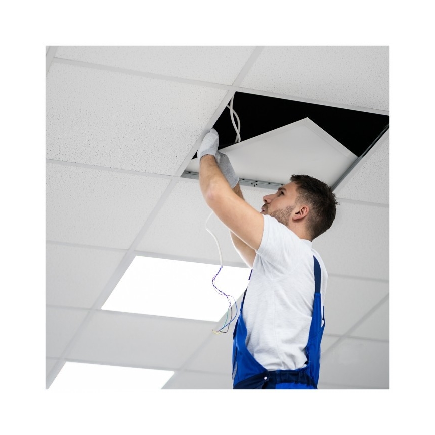 LED-Deckeneinlegepanel CAPRI LED/25/30/40W/230V 3000/4000/5700K 62x62 cm weiß