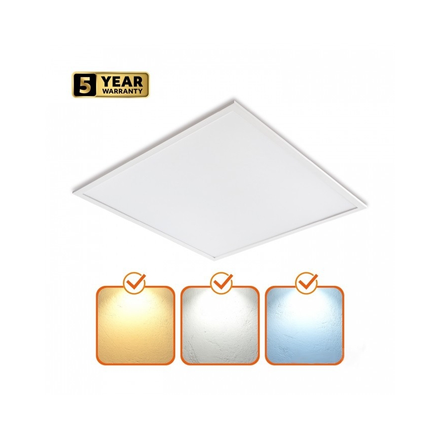 LED-Deckeneinlegepanel CAPRI LED/25/30/40W/230V 3000/4000/5700K 62x62 cm weiß