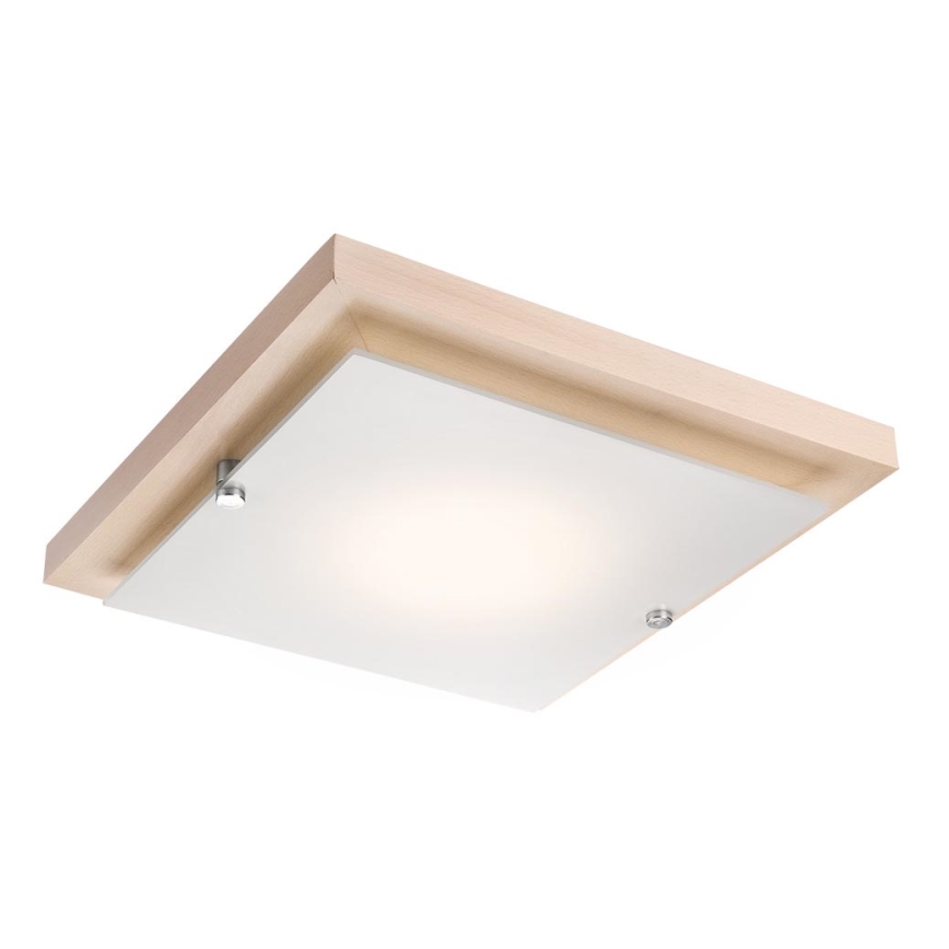 LED-Deckenleuchte 1xLED/12W/230V Buche - FSC-zertifiziert