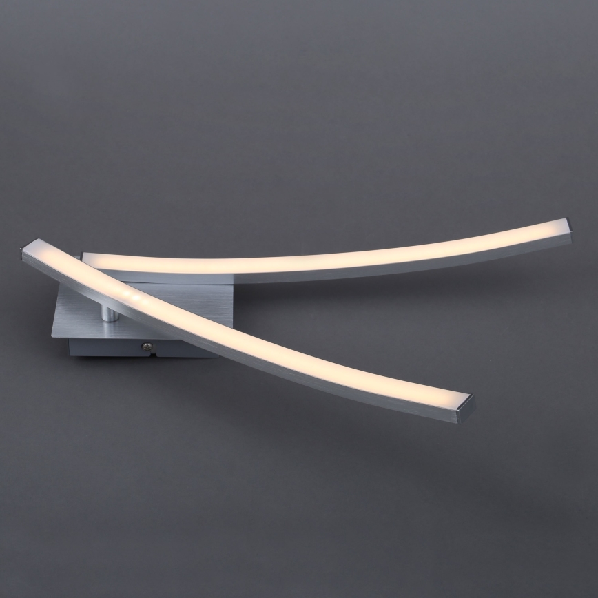 LED Deckenleuchte 2xLED/6W/230V 3000K mattchrom