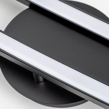 LED-Deckenleuchte 2xLED/6W/230V schwarz