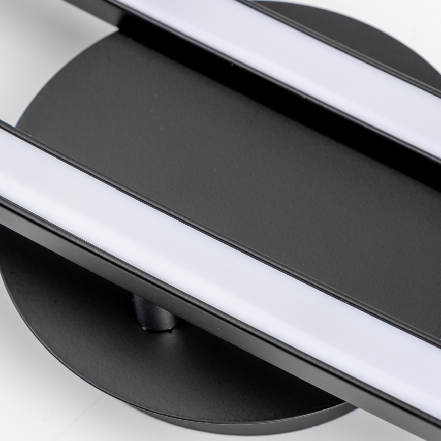 LED-Deckenleuchte 2xLED/6W/230V schwarz