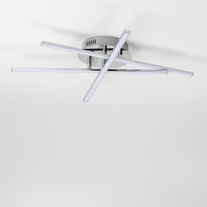 LED-Deckenleuchte 3xLED/3W/230V glänzender Chrom