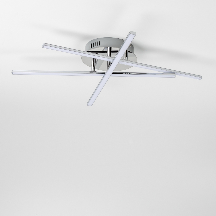 LED-Deckenleuchte 3xLED/3W/230V glänzender Chrom