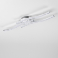 LED-Deckenleuchte 3xLED/6W/230V 3000K silber