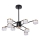 LED-Deckenleuchte an Stange 8xLED/6W/230V 3000-6500K d 68 cm golden/schwarz
