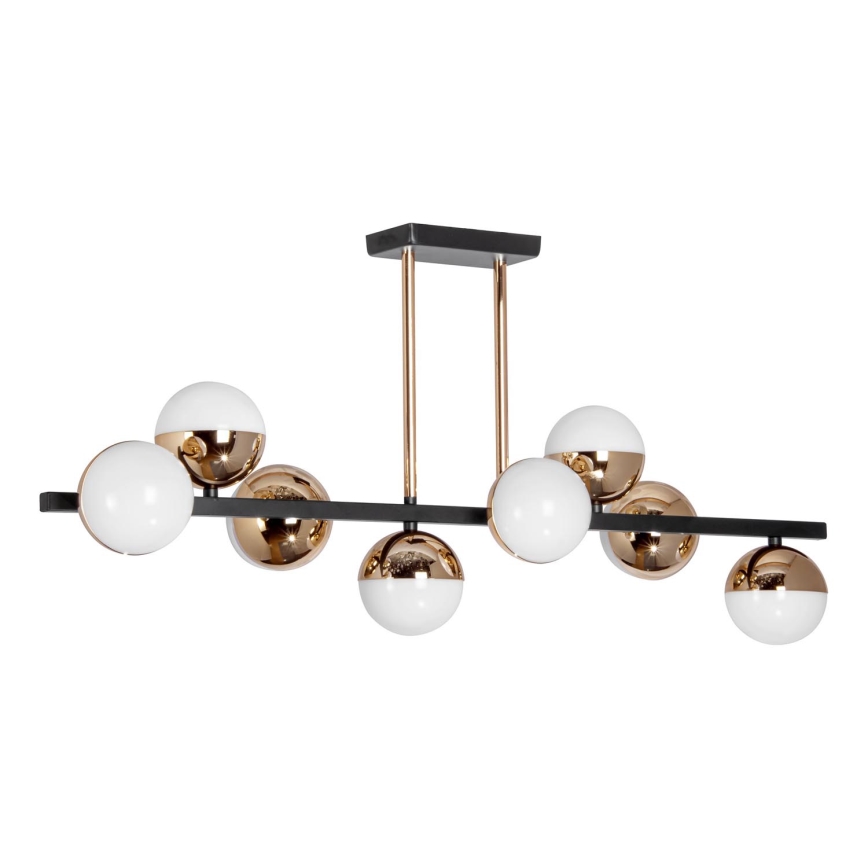 LED-Deckenleuchte an Stange 8xLED/7W/230V golden/schwarz