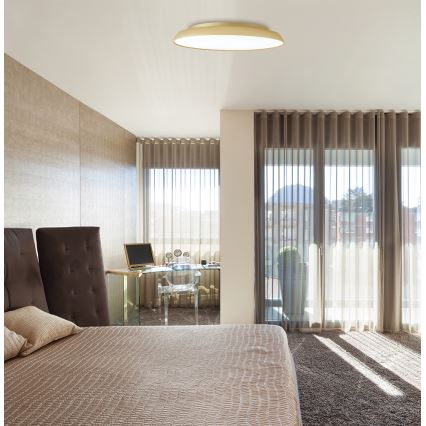 LED-Deckenleuchte ART LED/21W/230V goldfarben