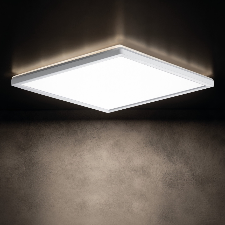 LED-Deckenleuchte AZPO LED/17,5W/230V 3000/4000/6000K 30x30 cm IP54 weiß