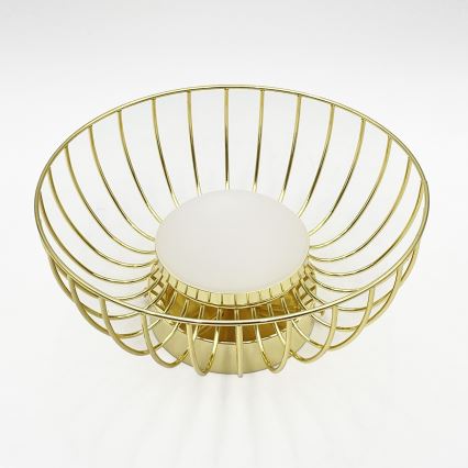 LED-Deckenleuchte BETSY LED/12W/230V Ø 25 cm gold