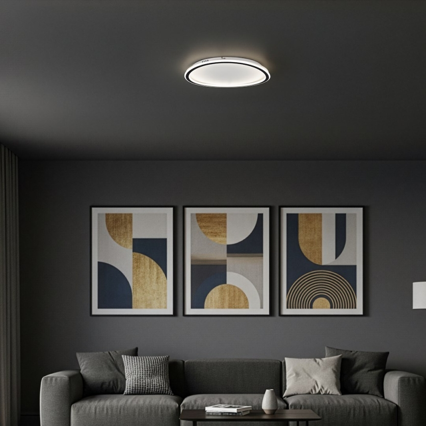 LED-Deckenleuchte CALI LED/30W/230V Ø 40 cm schwarz