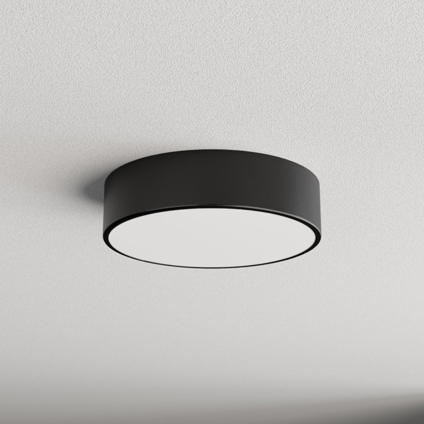 LED-Deckenleuchte CLEO LED/24W/230V 3000K d 30 cm schwarz