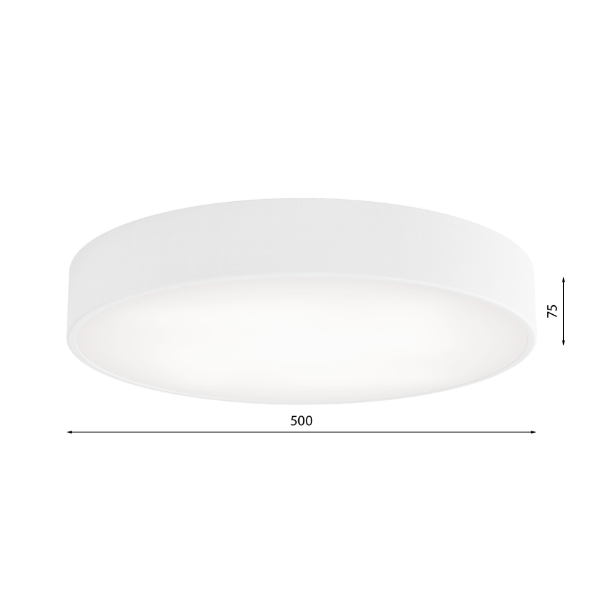 LED-Deckenleuchte CLEO LED/69W/230V 3000K d 50 cm weiß