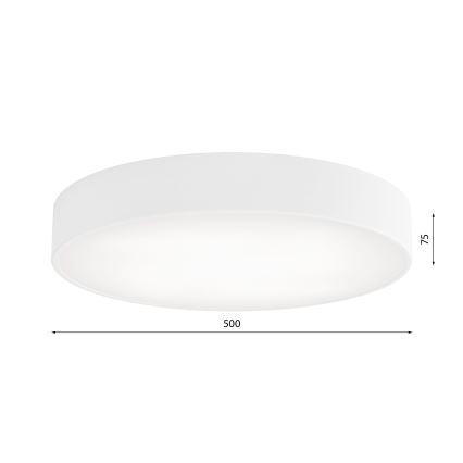 LED-Deckenleuchte CLEO LED/69W/230V 3000K Ø 50 cm Weiß