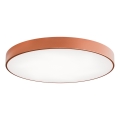 LED Deckenleuchte CLEO LED/96W/230V 3000K Ø 80 cm Kupferfarben