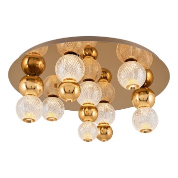 LED Deckenleuchte CREMONA LED/37W/230V 3000K Gold