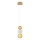 LED Deckenleuchte CREMONA LED/5W/230V 3000K gold
