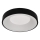 LED-Deckenleuchte DRAX LED/32W/230V 4000K Ø 38 cm schwarz