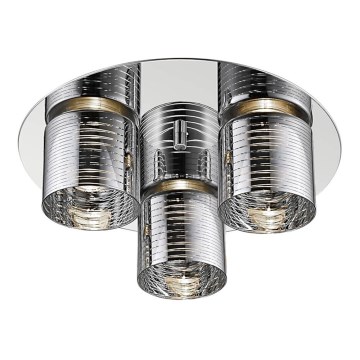 LED Deckenleuchte EVOLUTION 3xLED/5W/230V Hochglanzchrom