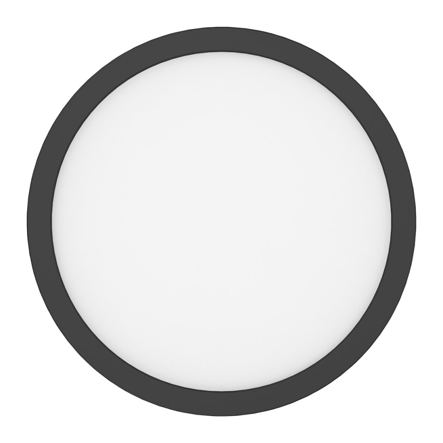 LED-Deckenleuchte EVORA LED/18W/230V 3000/4000/6000K Ø 22,5 cm schwarz