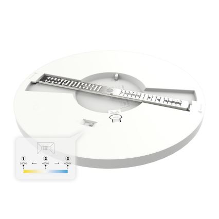 LED-Deckenleuchte EVORA LED/24W/230V 3000/4000/6000K Ø 30 cm weiß