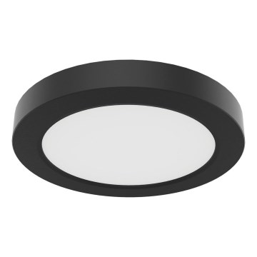 LED-Deckenleuchte EVORA LED/6W/230V 3000/4000/6000K Ø 14 cm schwarz
