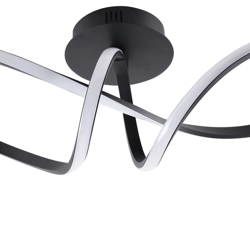 LED-Deckenleuchte FLAVIA LED/33W/230V 24x61 cm schwarz