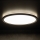 LED-Deckenleuchte für Badezimmer AZPO LED/11,8W/230V d 22,5 cm IP54 schwarz