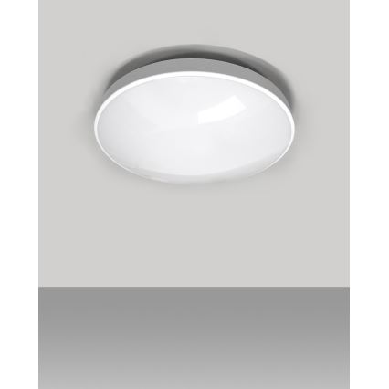 LED-Deckenleuchte für Badezimmer CIRCLE LED/12W/230V 4000K d 25 cm IP44 weiß