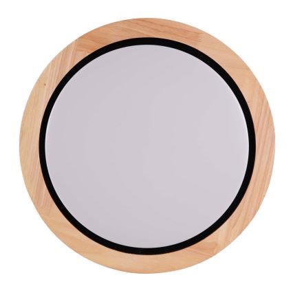 LED-Deckenleuchte für Badezimmer DAREK LED/24W/230V d 39 cm IP44 Eiche
