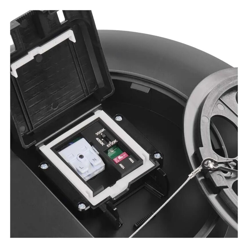 LED-Deckenleuchte für Badezimmer LED/15W/230V 3000/4000/5700K IP55 schwarz