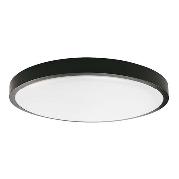 LED-Deckenleuchte für Badezimmer LED/18W/230V 3000K IP44 d 22,5 cm schwarz