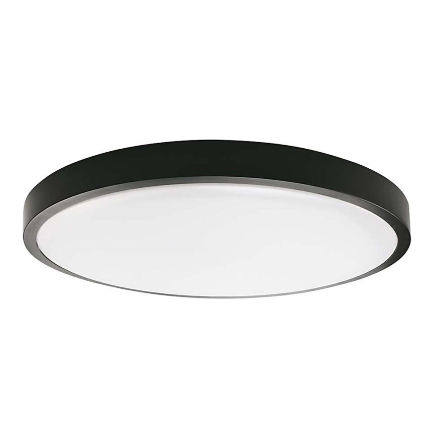 LED-Deckenleuchte für Badezimmer LED/18W/230V 3000K IP44 d 22,5 cm schwarz