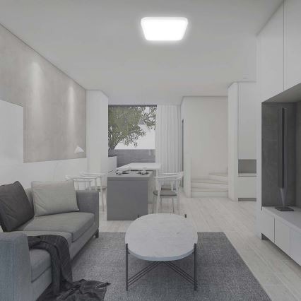 LED-Deckenleuchte für Badezimmer LED/48W/230V 6500K IP44 42x42 cm weiß