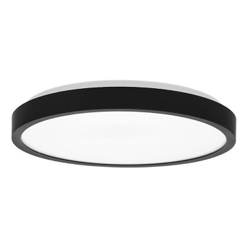 LED-Deckenleuchte für Badezimmer LIRA LED/18W/230V 4000K d 29,5 cm IP44 schwarz