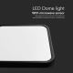 LED-Deckenleuchte für Badezimmer mit Sensor LED/18W/230V 4000K IP44 schwarz + Fernbedienung