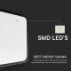 LED-Deckenleuchte für Badezimmer mit Sensor LED/18W/230V 4000K IP44 schwarz + Fernbedienung