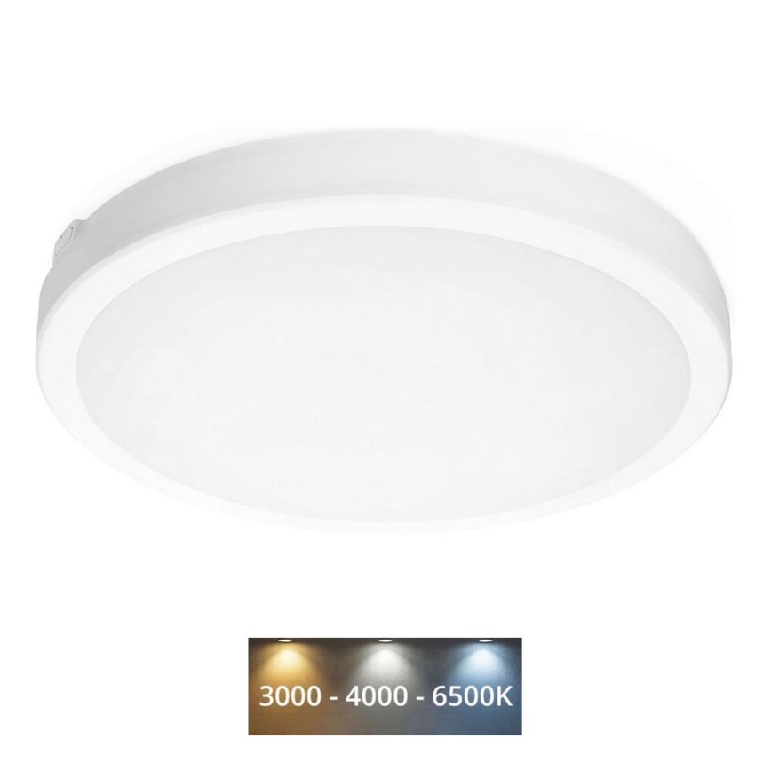 LED-Deckenleuchte für Badezimmer NAIROS LED/36W/230V 3000/4000/6500K IP65 d 40 cm weiß
