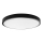 LED-Deckenleuchte für Badezimmer SAMSUNG CHIP LED/24W/230V IP44 6500K d 29 cm schwarz