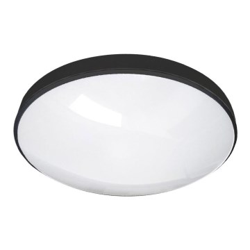 LED-Deckenleuchte für das Badezimmer CIRCLE LED/24W/230V 4000K d 37 cm IP44 schwarz